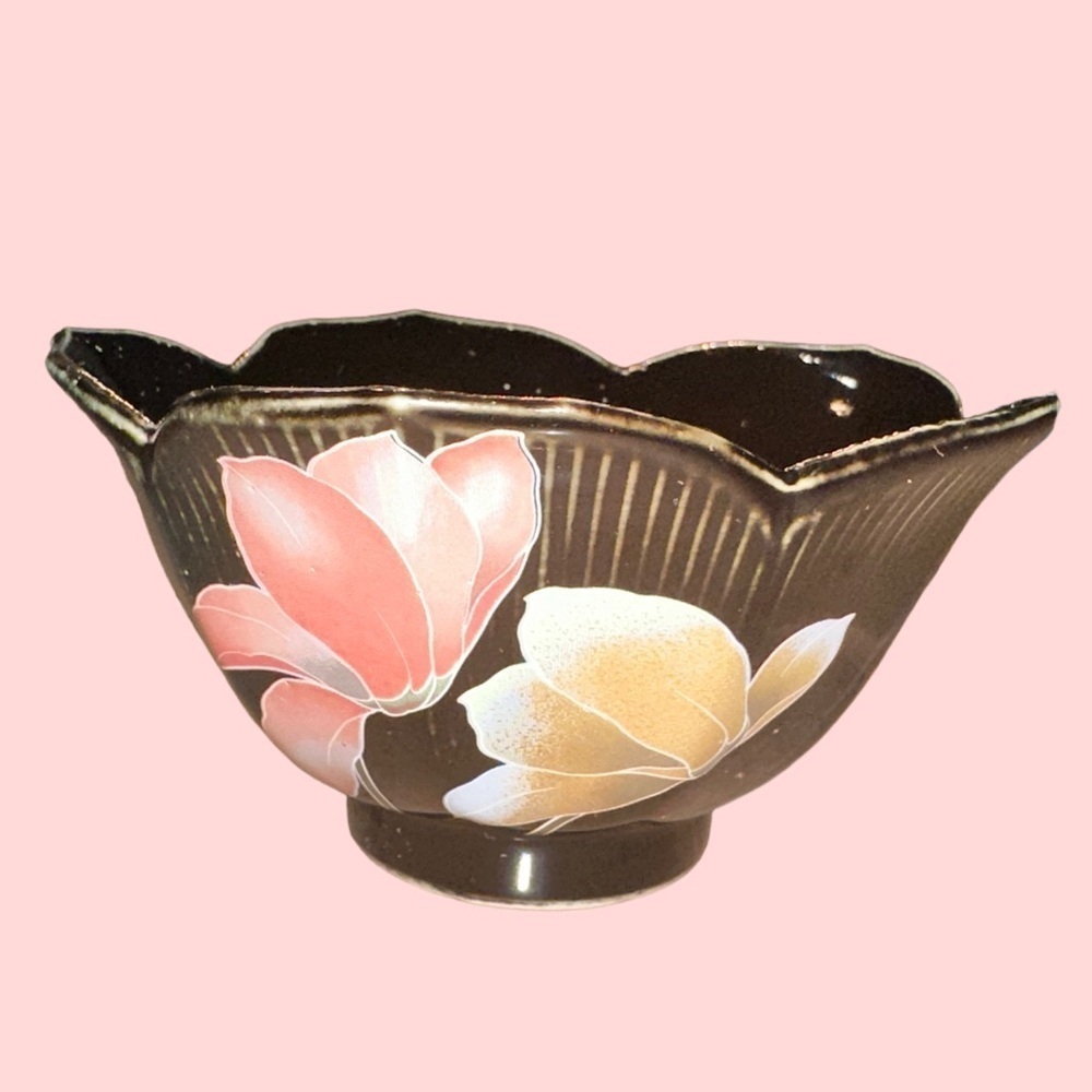 JAPANESE LOTUS STYLE RICE BOWL